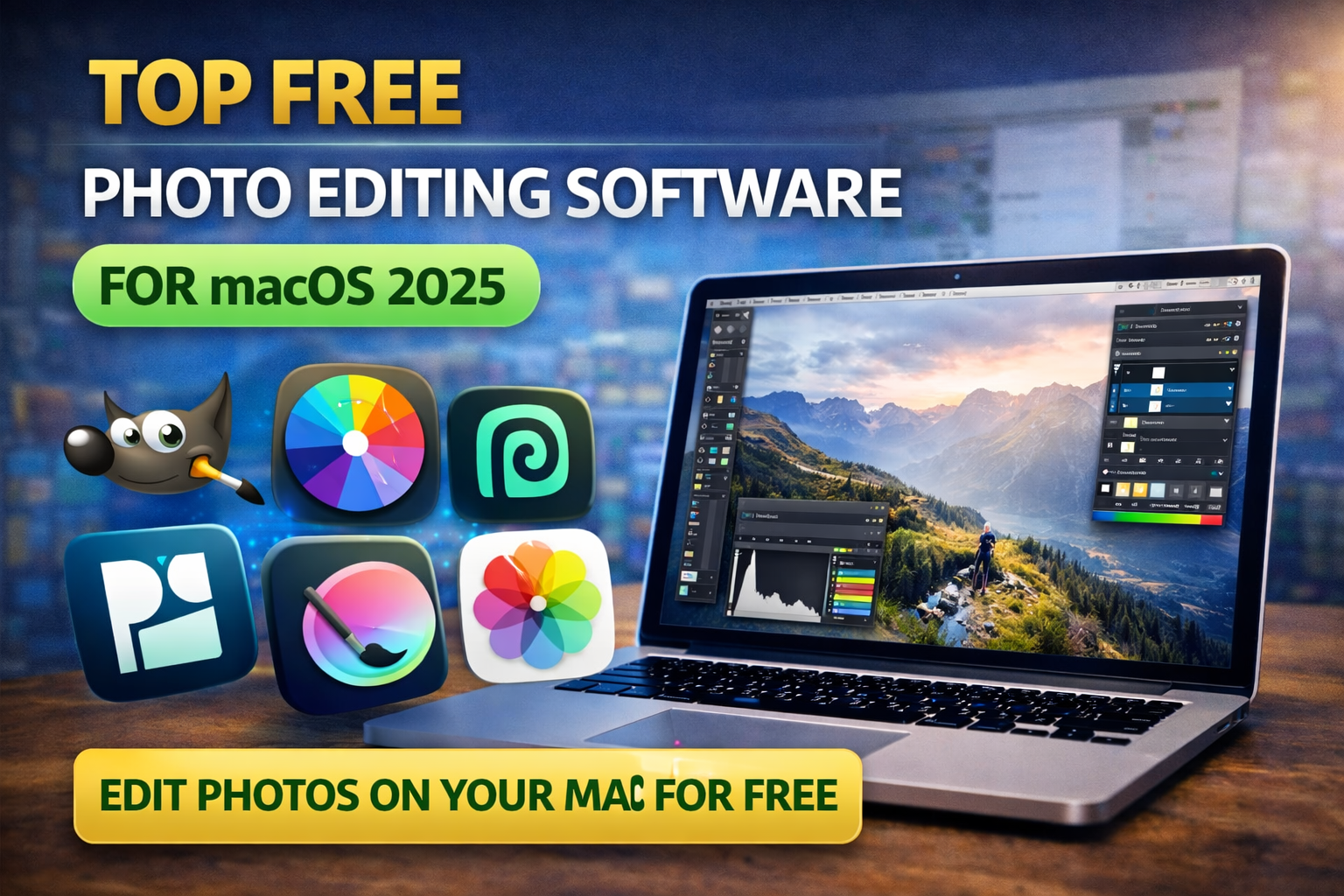Top Free Photo Editing Software for macOS
